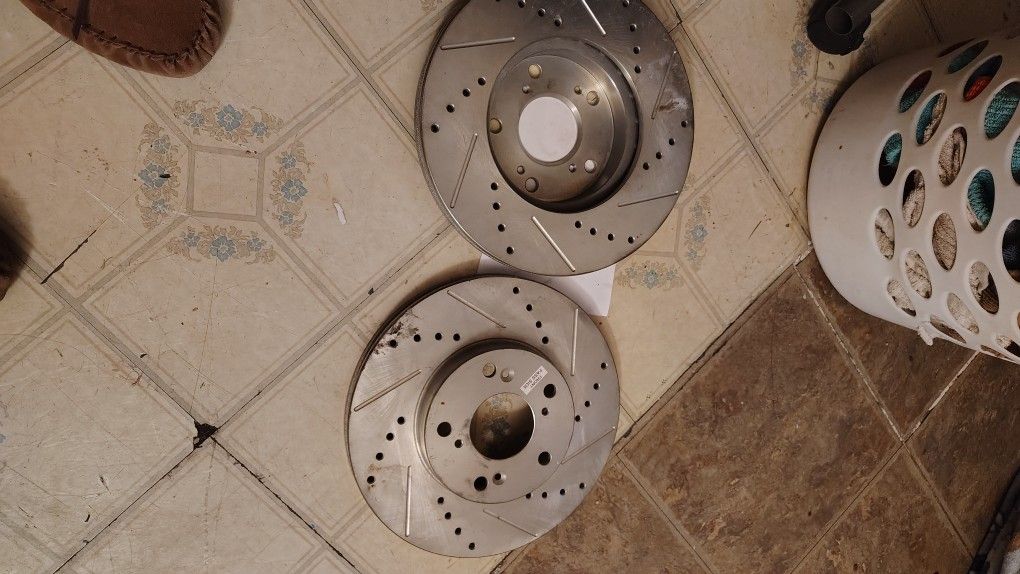 Rotors Front Left And Right Front Performance Stop