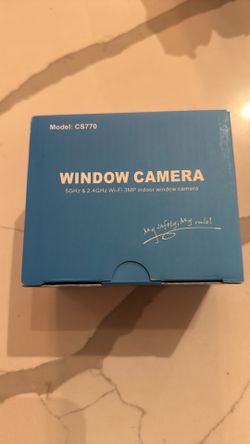 WINDOW CAMERA CONNECTS TO WI-FI EASY TO CONNECT