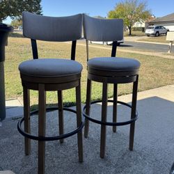 Like brand new!!! Two Bar-Height Stools $110 For both