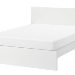 Queen Bed Frame – White
