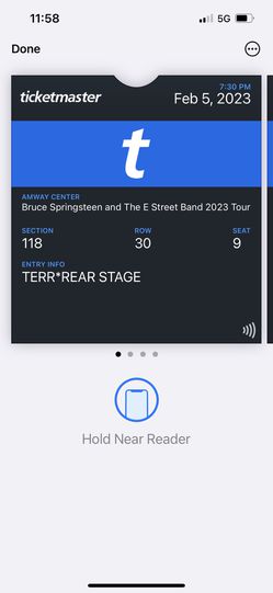 Bruce Springsteen Tickets Thumbnail