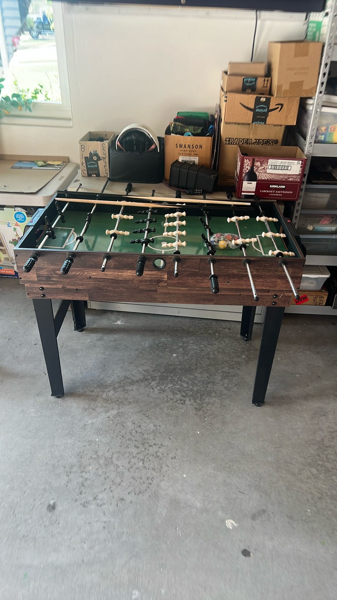 Used Once Football Table/ Pool Table/ Ping Pong
