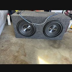Subwoofer And 500W Amp 