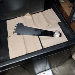 12" Universal Hangrail Bracket Chrome