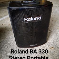 Roland BA 330 Portable Stereo Amplifier 