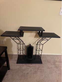 Black CD / DVD Media Storage Cabinet