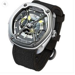 Organic Time Automatic Skeleton Dial Men's Watch 