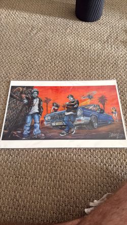 Local Artist Print of NWA (ICE CUBE, EAZY-E, DR. DRE)
