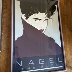Vintage Patrick Nagel Picture Picture Frame