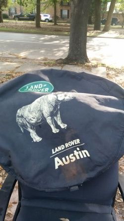 Land Rover tire cover