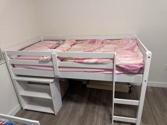 Bunk bed with slide disk
