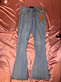 Beyond Us Light Wash Flare Jeans