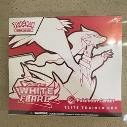 Pokemon Center White Flare ETB