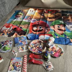 Super Mario Party Supplies 