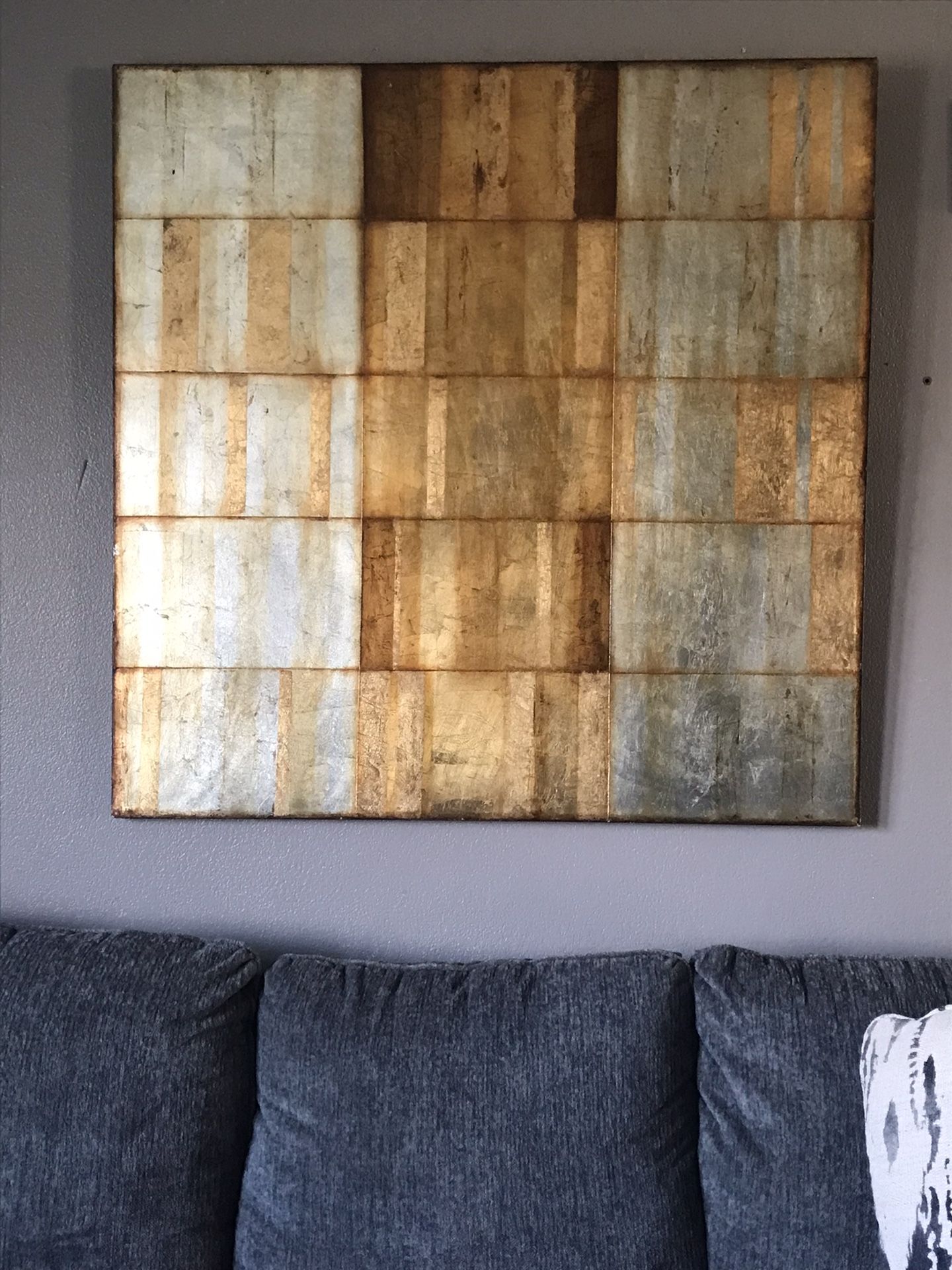 Large gold Pier 1 Wall Art
