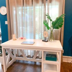 Custom farmhouse Office Desk Study Filling Cabinet Solid Wood Modern Rustic Office File Writing Restoration Hardware Insp Carpenter Bookcase