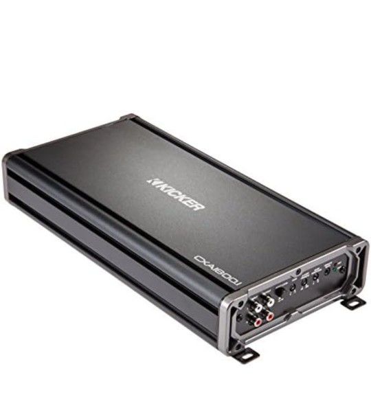 Kicker 43CXA18001 Car Audio Mono Amp 1800-Watt Class D Car CXA1800.1 Amplifier 

