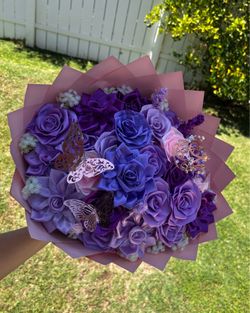 Custom Ribbon Bouquets