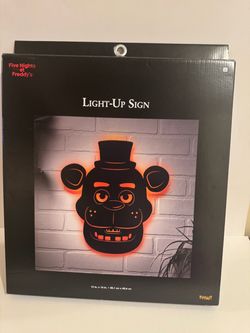 Freddy Fazbear Brand New light up sign
