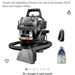 Brand New Bissell Carper And Upholstery Steamer And Vacuum