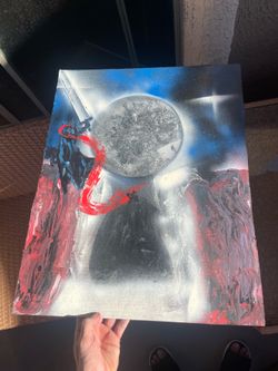 UV light Solo Leveling Igris  Original Mystic Art  Handmade Manuscript