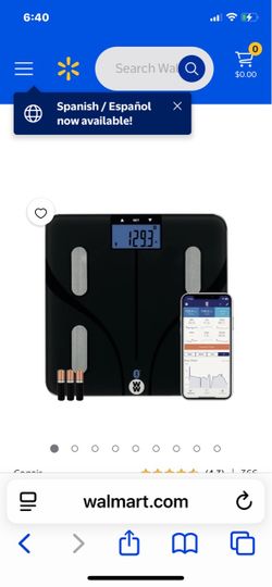 Bluetooth scale