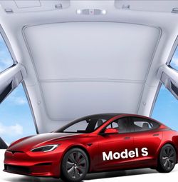 REEVAA 2026 Upgraded Tesla Model S Sunshade Roof [No Gaps, No-Sagging] Model S