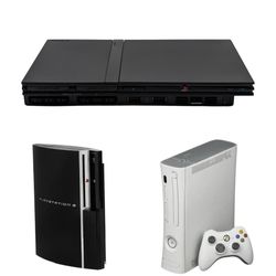 3 Consoles + Guitar Hero 