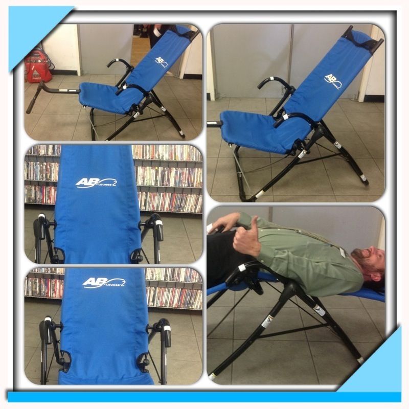 Ab lounge 2 abdominal exercise chair