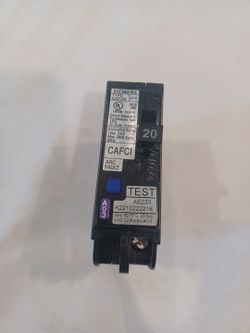 Siemens QA120AFCN arc-fault AFCI plug-on neutral, brand new, no need pigtail,  no any damage or wear