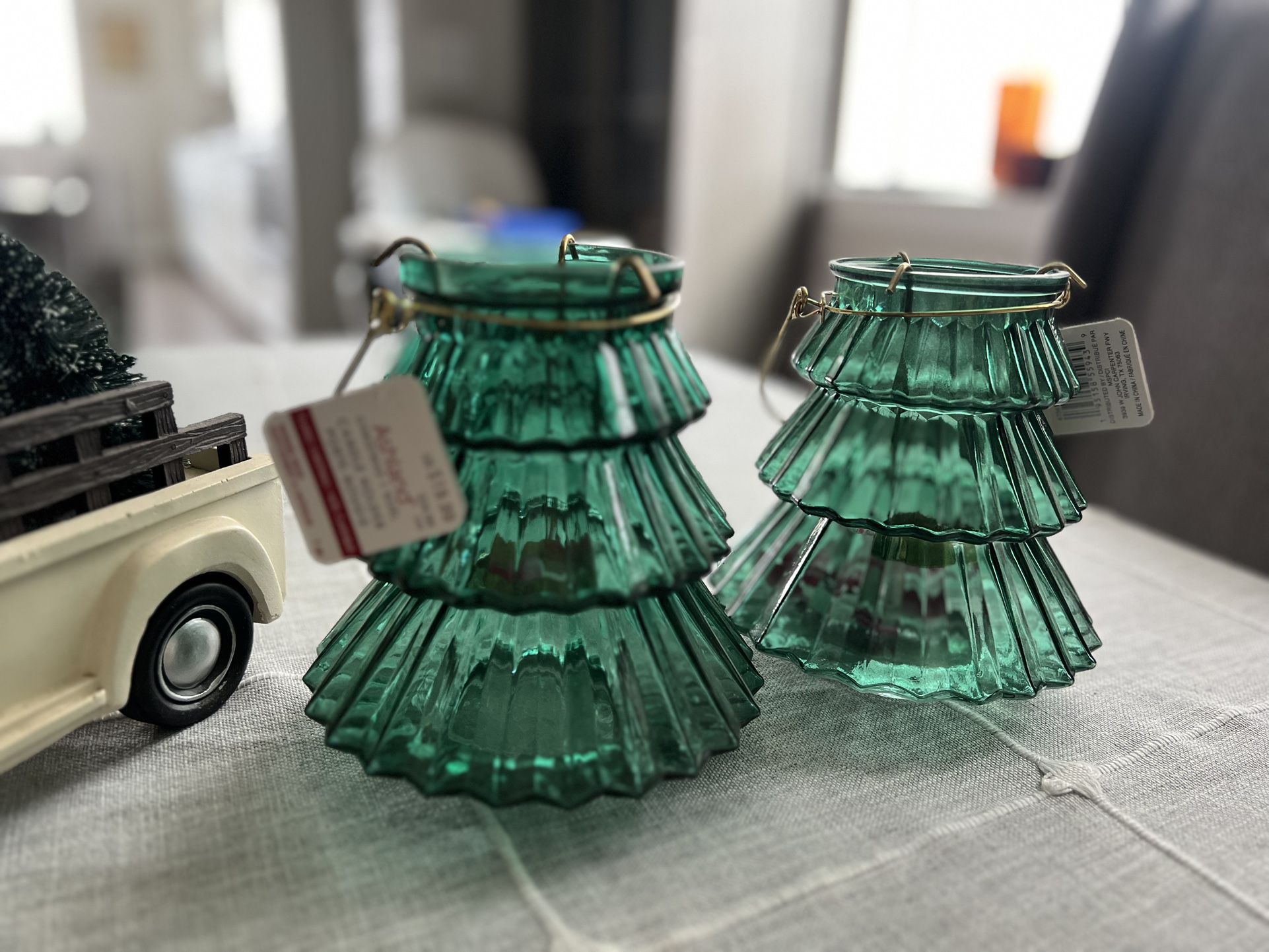 Candle Holders . With Tags 