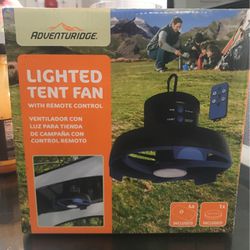 Lighted Tent Fan