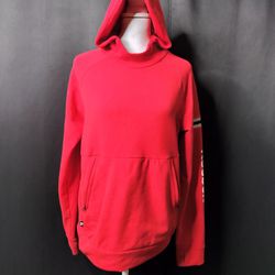 Women's Red Reebok Hooded Sweatshirt (Size L)