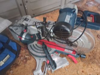 12" matter saw ,only use few times,too big for the jobs I do. Like new,