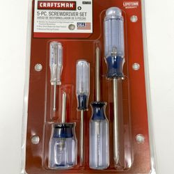 Craftsman Made In USA 5Pc Screwdriver Set Phillips 47139 