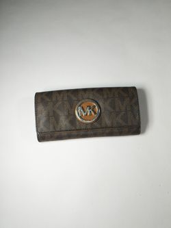 MICHAEL KORS Long Wallet BRW All-over Pattern Women's