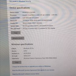 Hp Desktop And Dell Monitor