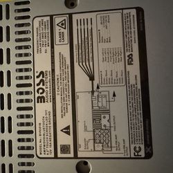 Boss Reciever Car Stereo