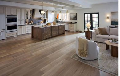 🆕 (208 sqft) Designer Series Joplin Pecan 30 MIL 9in. W x 48in.L Waterproof Click Lock Luxury Vinyl