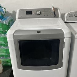 Washer and gas dryer
