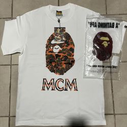 BAPE X MCM