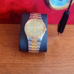 Seiko Presidential Quartz Watch! Rare Grey Dial 