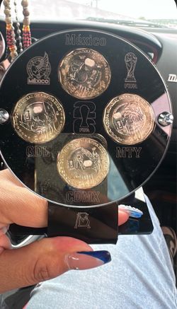 World Cup Mexican coins