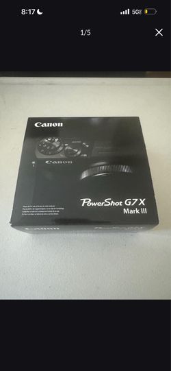 Canon PowerShot G7X Mark iii