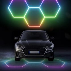 Hexagon Lighting Kit For Garage, Office, Gaming Set Up