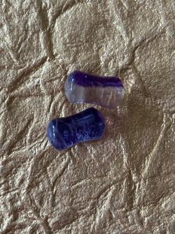 Amethyst Stone Ear Plugs