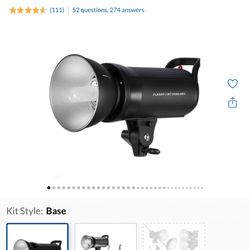 Studio 400 AC Monolight Camera Flashpoint Light