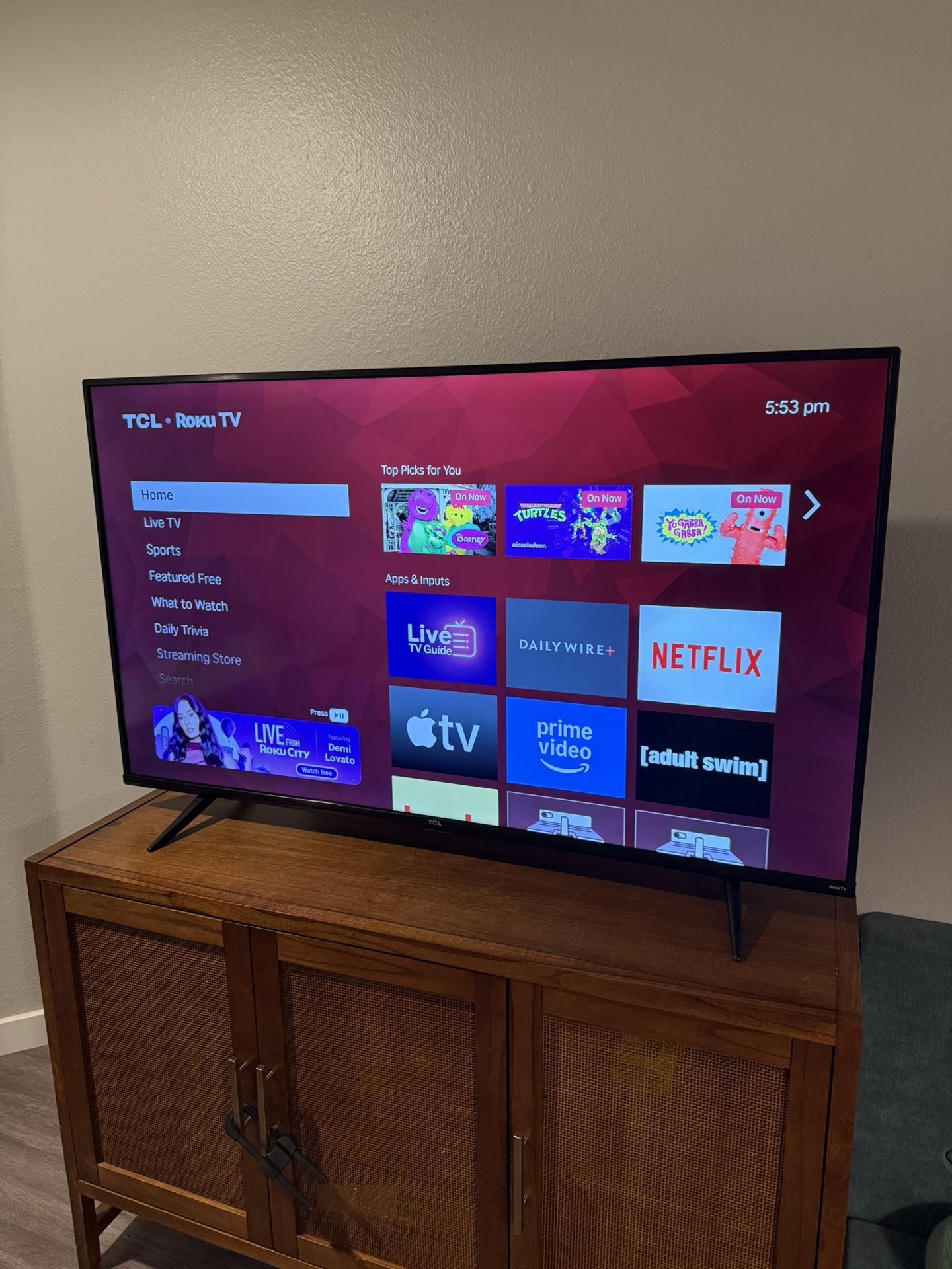 TCL 55” TV
