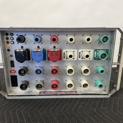 Mole Richardson Type 7991 See-Thru Cam Spider 2400 6x2 Camlock Distro Box