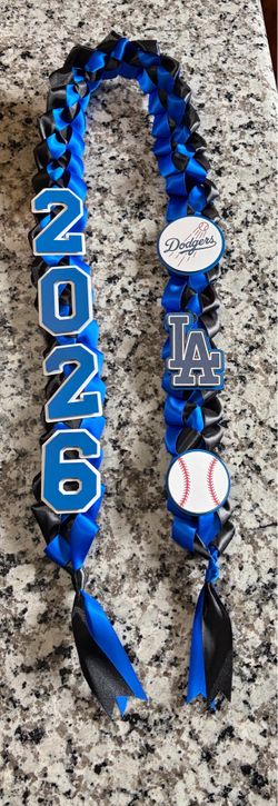 2026 Dodgers Graduation Leis